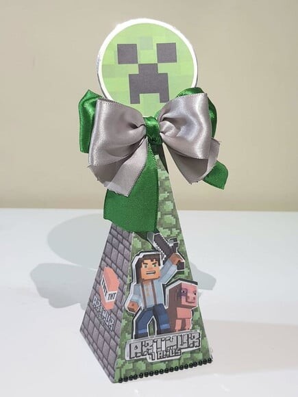Caixa Pirâmide Minecraft