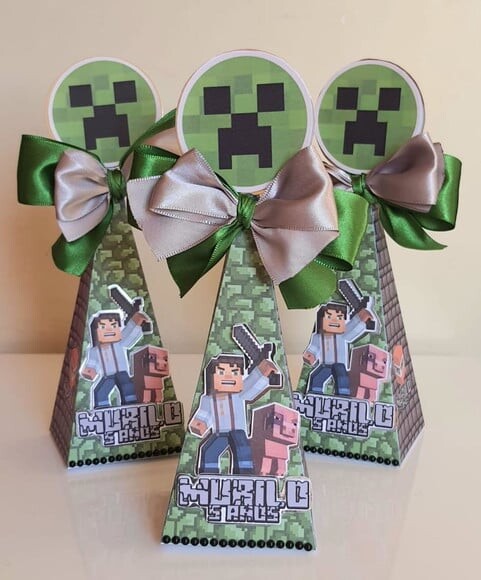 Caixa Pirâmide Minecraft