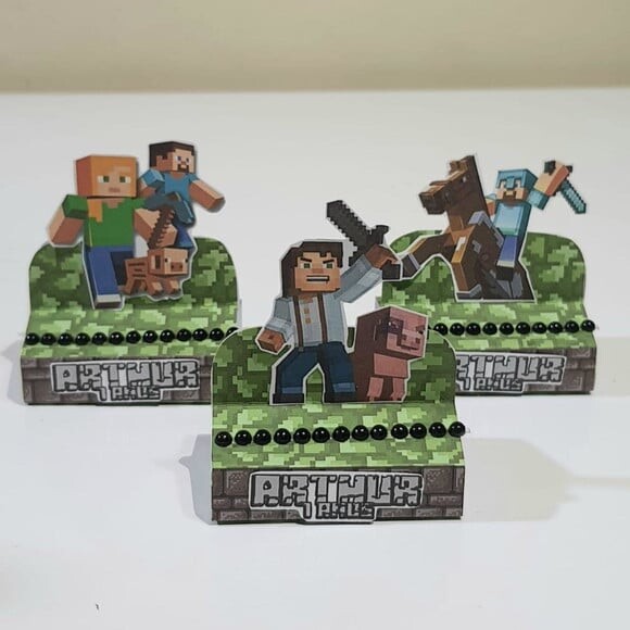 Porta-bis Duplo Minecraft