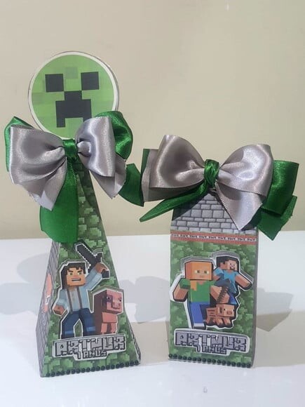 Kit 50 Lembrancinhas para Festa Minecraft