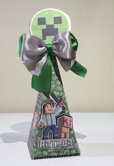 Caixa Pirâmide Minecraft