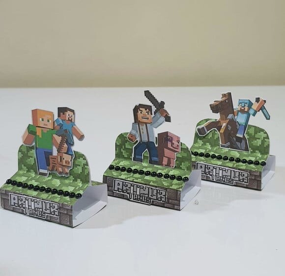 Porta-bis Duplo Minecraft