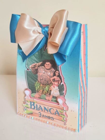 Kit 50 Lembrancinhas para Festa Moana