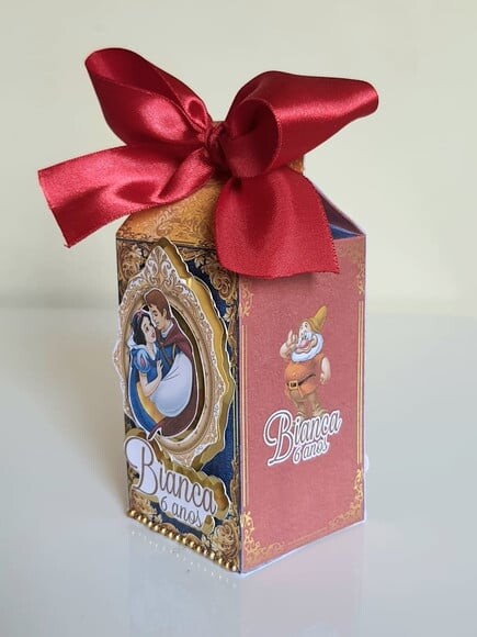 Caixa Milk Branca de Neve