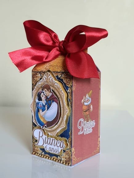 Caixa Milk Branca de Neve
