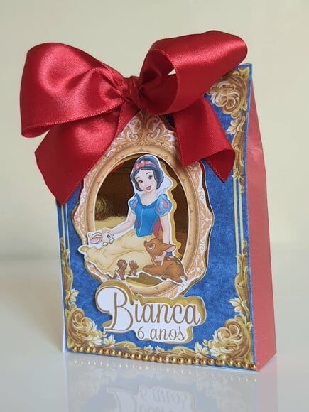 Caixa Sacolinha Branca de Neve