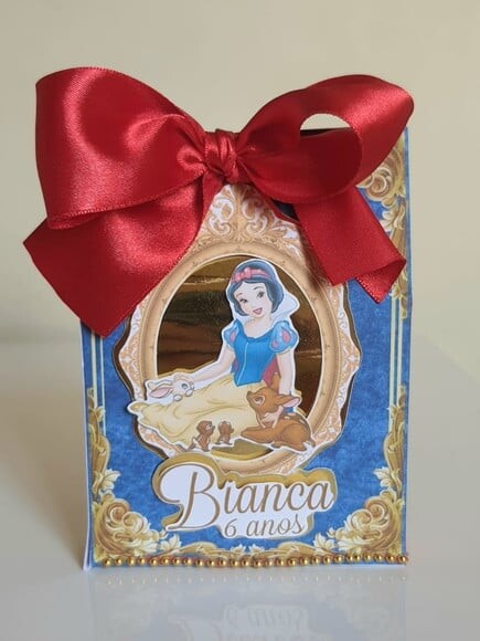 Caixa Sacolinha Branca de Neve