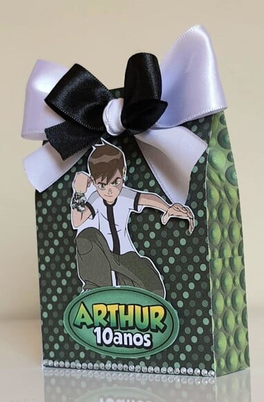 Caixa Sacolinha Ben 10