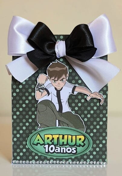 Caixa Sacolinha Ben 10