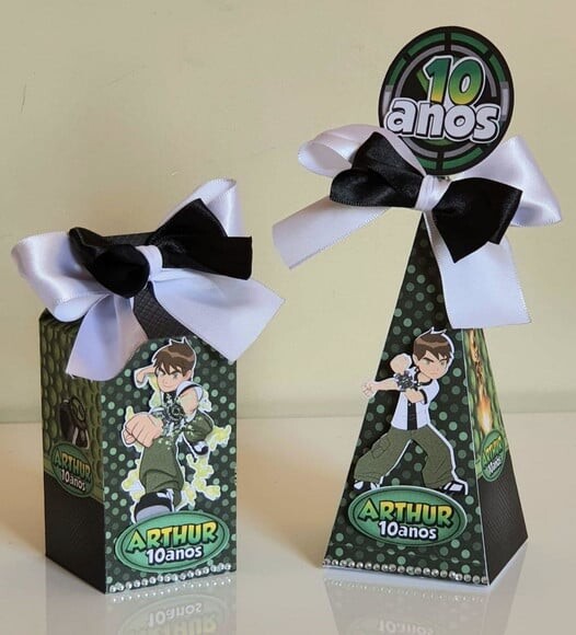 Kit 50 Lembrancinhas de Festa Ben 10