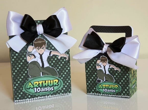 Kit 50 Lembrancinhas de Festa Ben 10