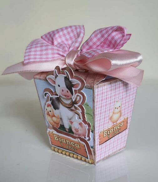Caixa Sushi Fazendinha Rosa
