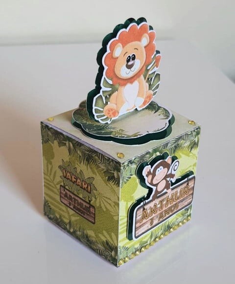 Caixa Cubo Safari