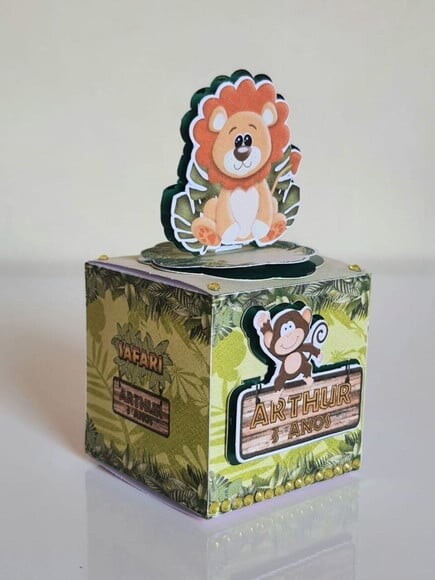 Caixa Cubo Safari