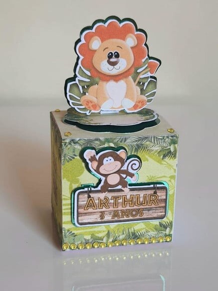 Caixa Cubo Safari