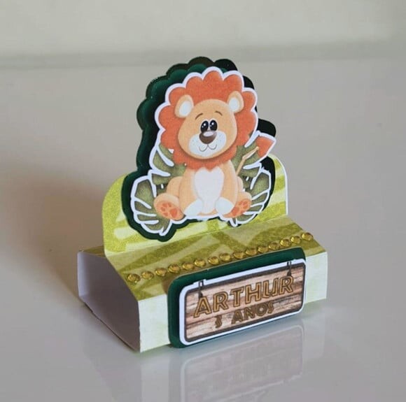 Porta-bis Duplo Personalizado Safari