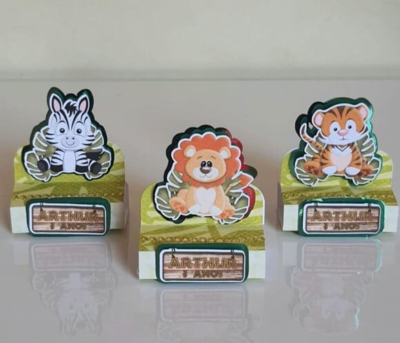 Porta-bis Duplo Personalizado Safari
