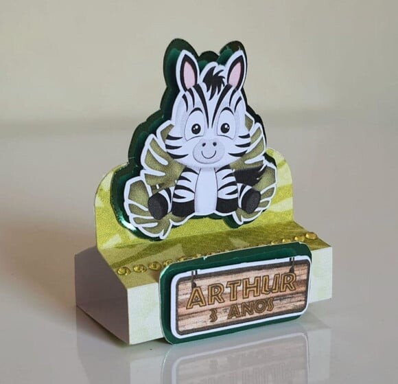 Porta-bis Duplo Personalizado Safari