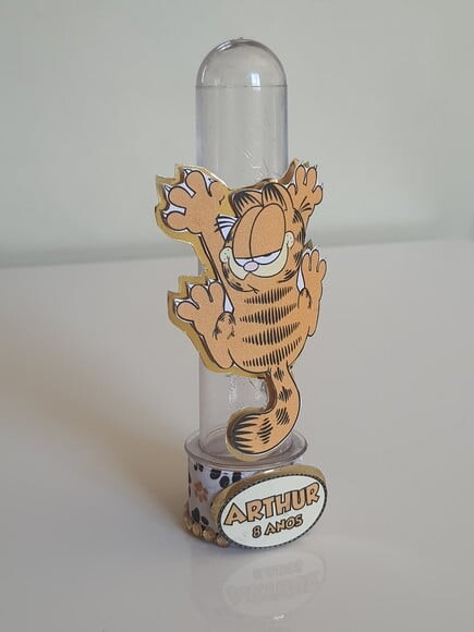 Tubete Lembrancinha de Festa Garfield