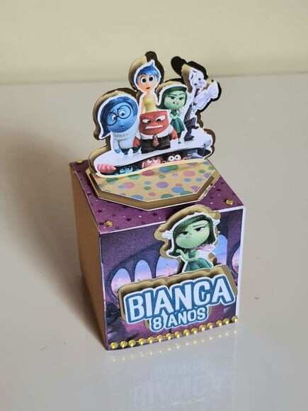 Caixa Cubo Divertidamente