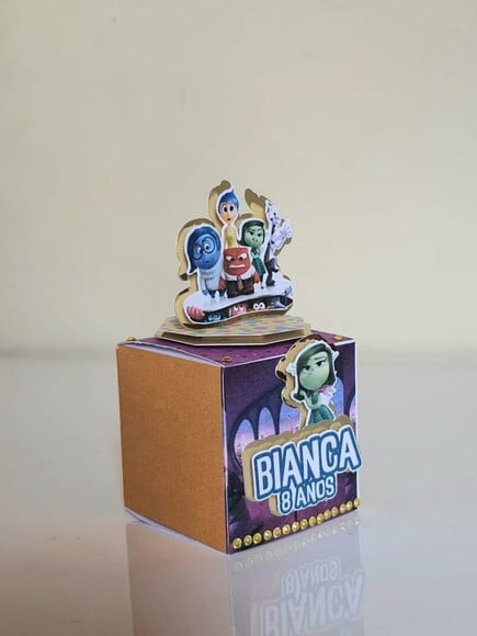Caixa Cubo Divertidamente