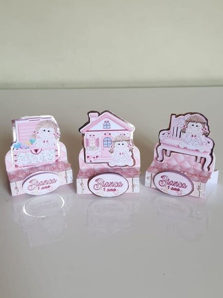 Porta-bis Duplo Boneca