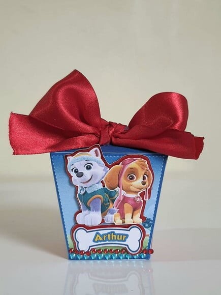 Caixa Sushi Patrulha Canina