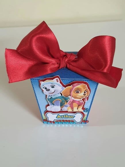 Caixa Sushi Patrulha Canina