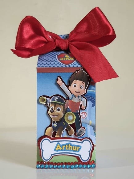 Caixa Milk Patrulha Canina