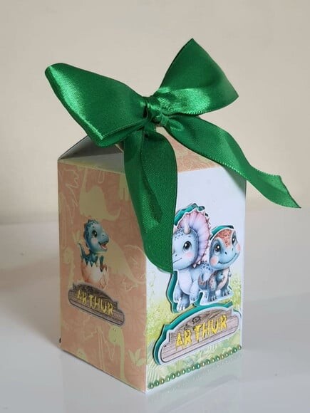 Caixa Milk Dinossauro