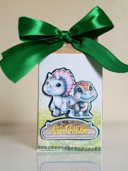 Caixa Milk Dinossauro