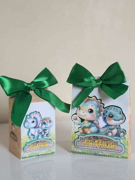 Kit 50 Lembrancinhas de Festa Dinossauro