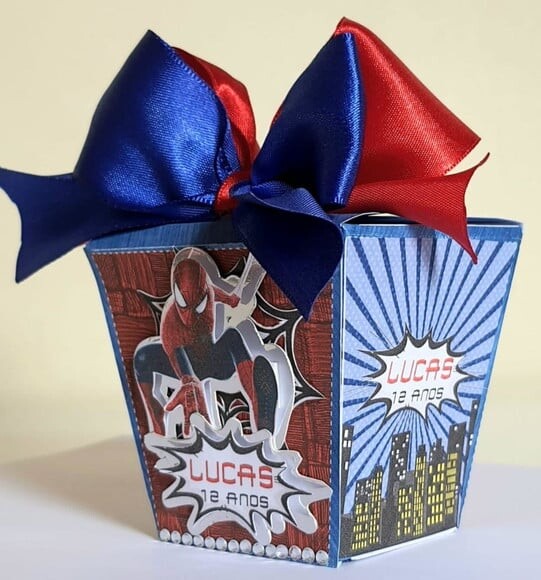 Caixa Sushi Homem-aranha