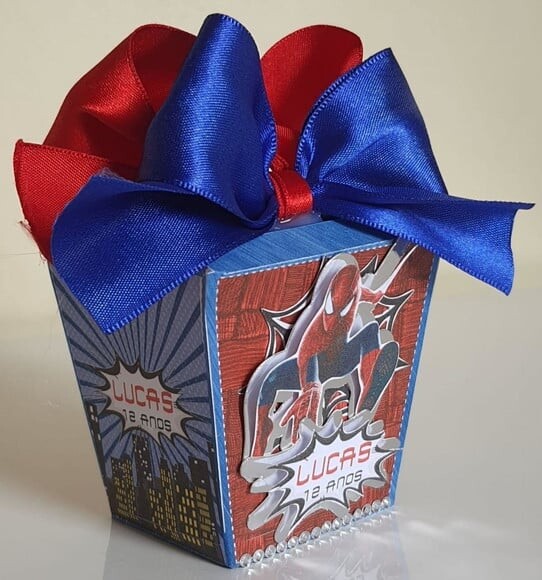 Caixa Sushi Homem-aranha