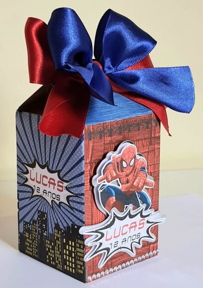 Caixa Milk Homem-aranha