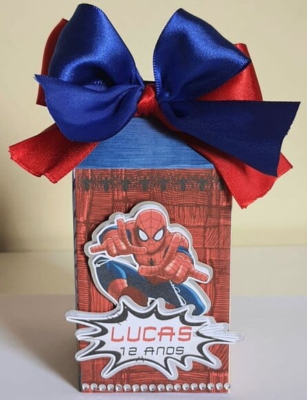 Caixa Milk Homem-aranha