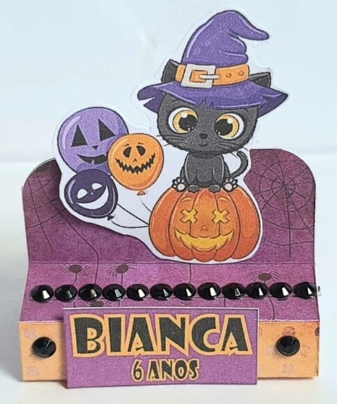 Porta-bis Duplo Halloween