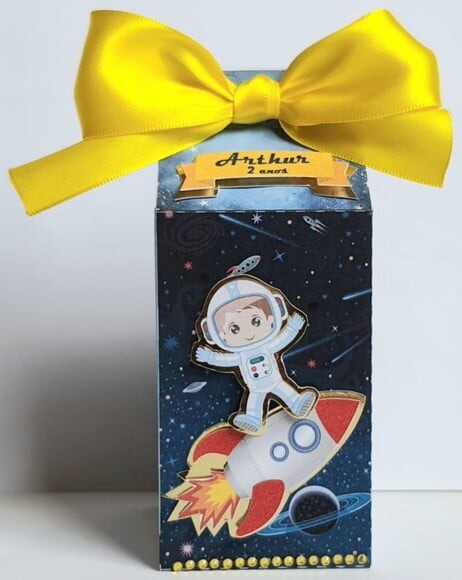 Caixa Milk Astronauta