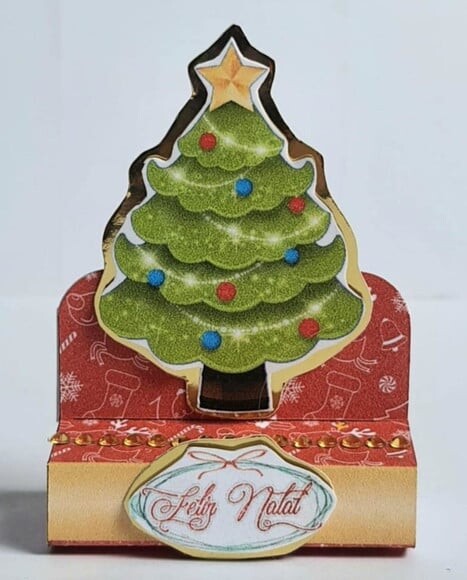 Porta-bis Duplo Natal