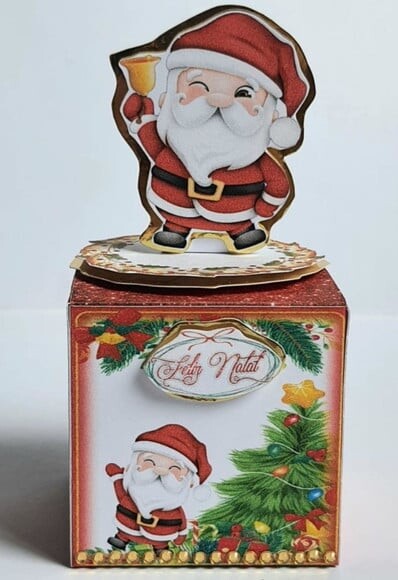 Caixa Cubo Natal