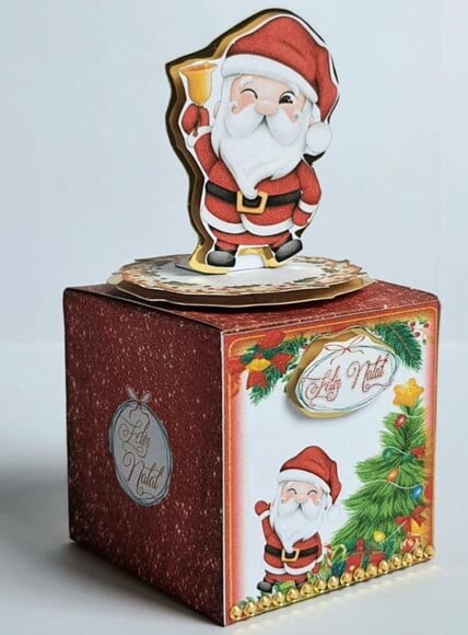 Caixa Cubo Natal