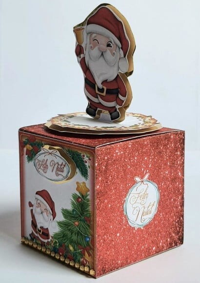 Caixa Cubo Natal
