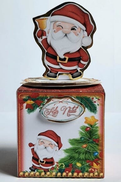 Caixa Cubo Natal