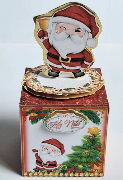 Caixa Cubo Natal