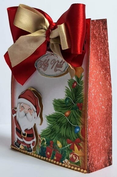 Caixa Sacolinha Natal