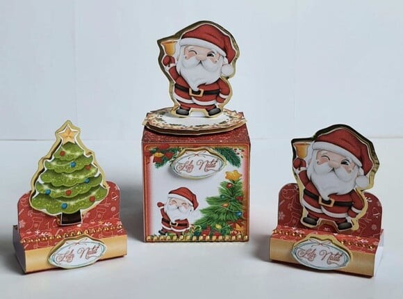 Kit 50 Lembrancinhas de Festa Natal