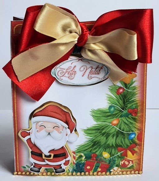 Caixa Sacolinha Natal