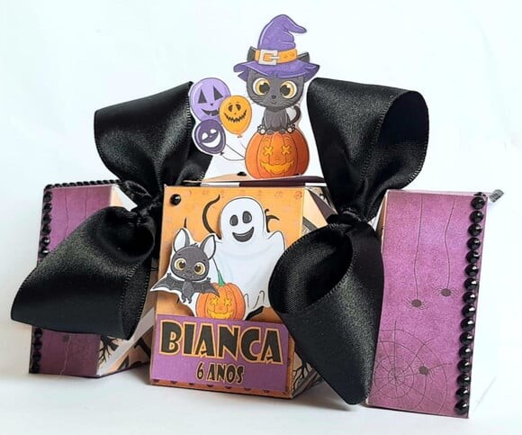 Caixa Bala Halloween