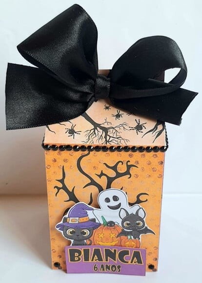Caixa Milk Halloween