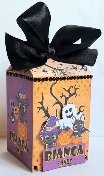 Caixa Milk Halloween
